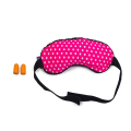 VIAGGI Microbeads Eye Mask With Ear Plugs - Pink 